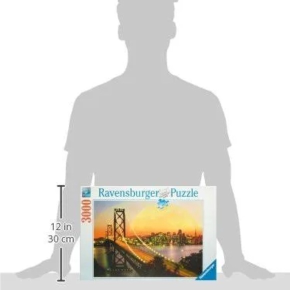 Ravensburger San Francisco at Night.  3000 pc Puzzle. Sealed - Picture 3 of 13